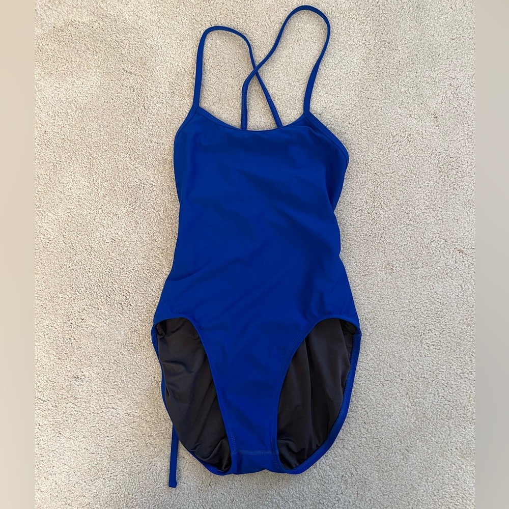 JOLYN onesie tie-back suit (Jackson) blueberry